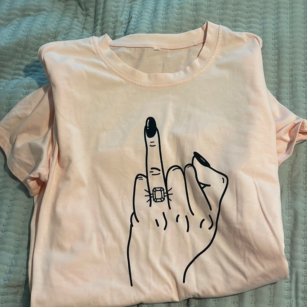 Bride ring shirt